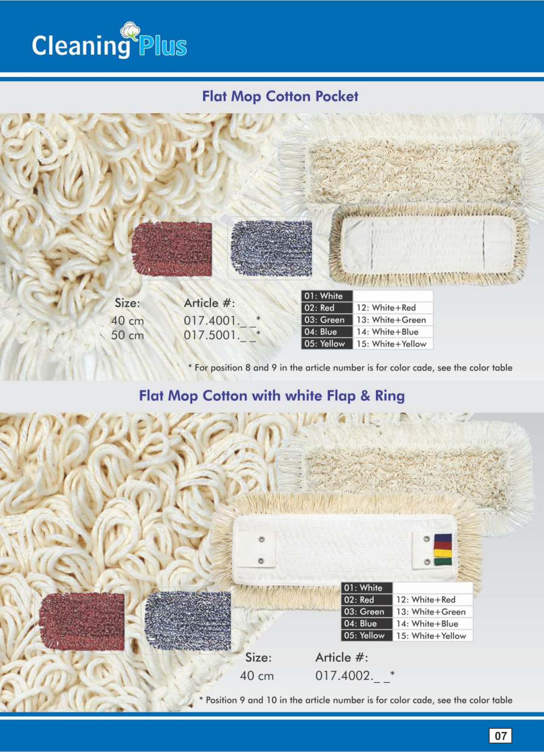 Flat Mops Cotton